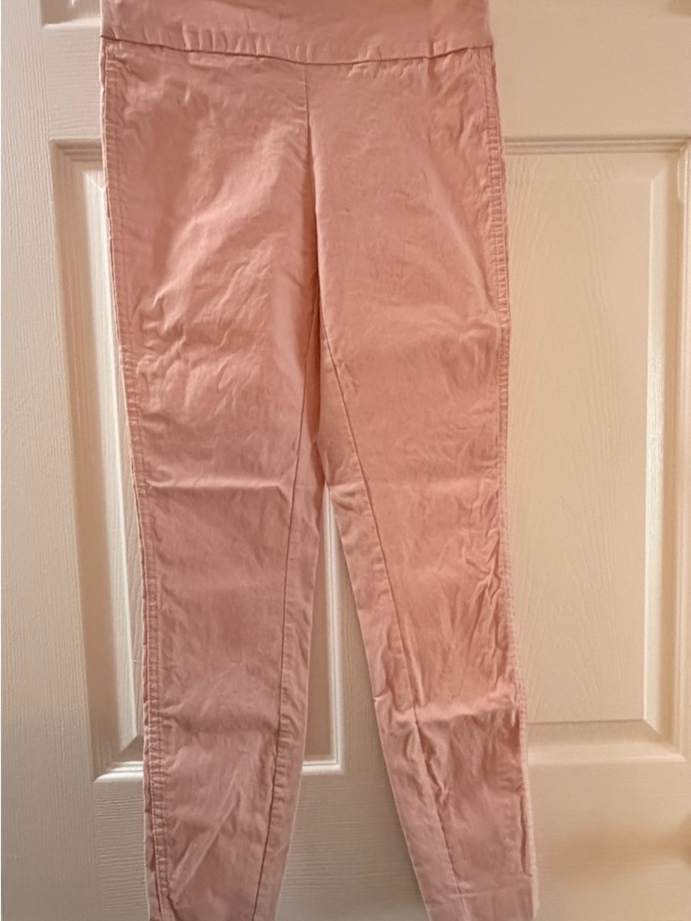 New York & Company Light Pink Skinny Jeans